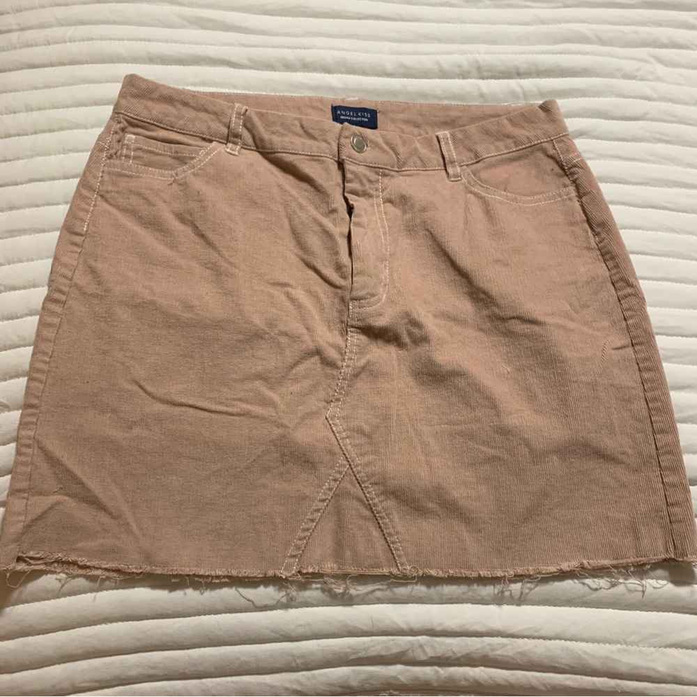 Dusty Pink Mini Skirt